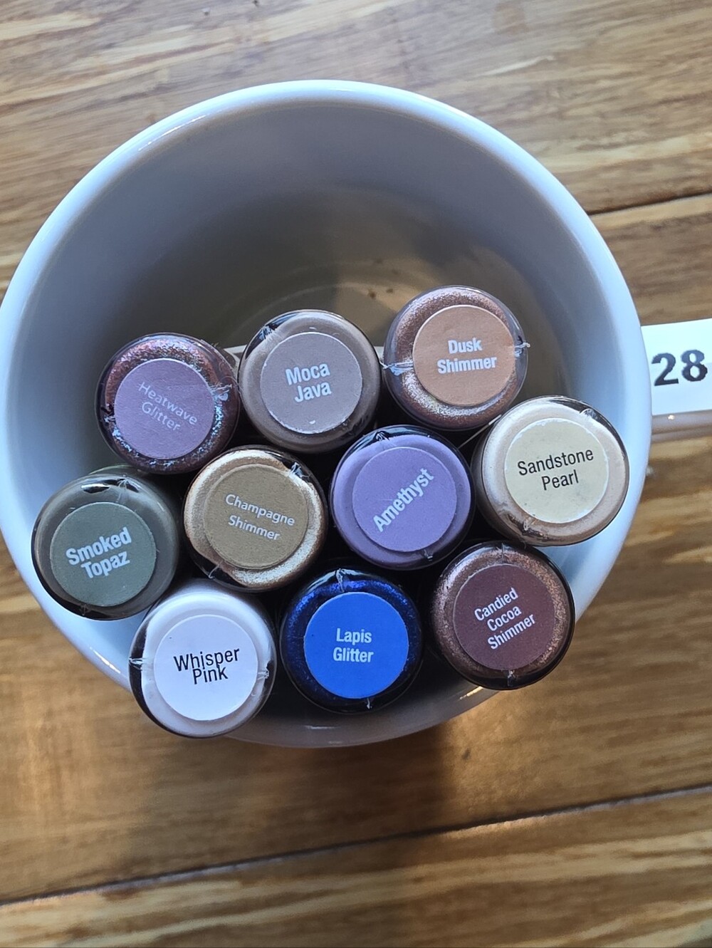 Assorted Shimmer Loose Eyeshadows - Mixed Neutral & Jewel Tones